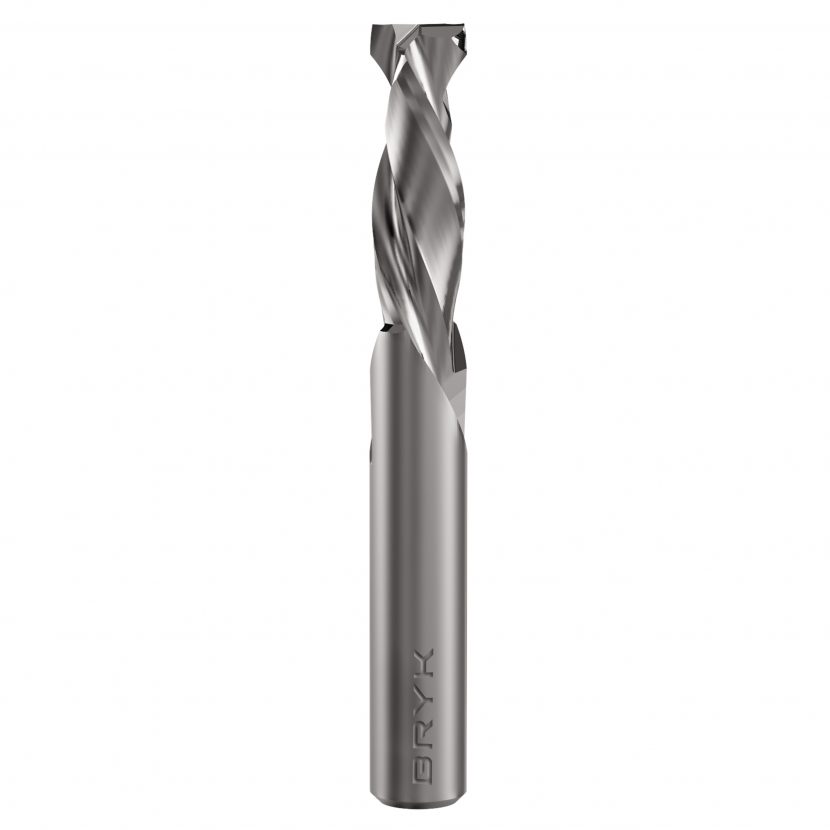 SOLID CARBIDE SPIRAL FINISHING ROUTER BITS WITH DOUBLE SPIRAL